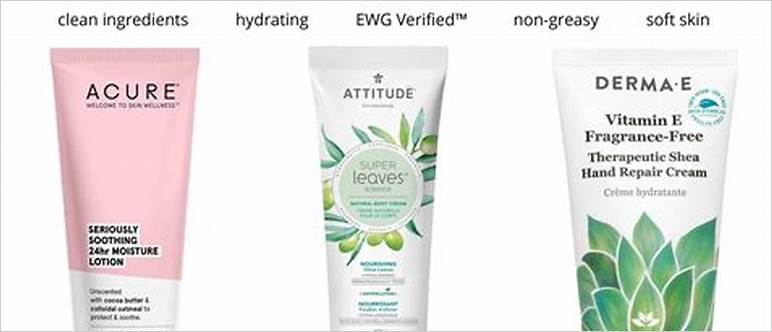 Clean lotion brands